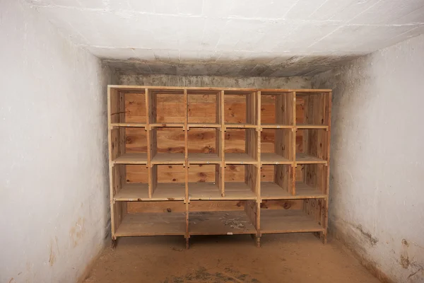 Wooden shelf — Stock Photo, Image