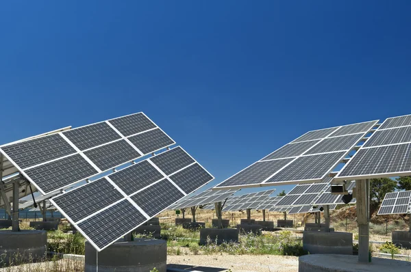 Solar power plant — Stock Photo, Image