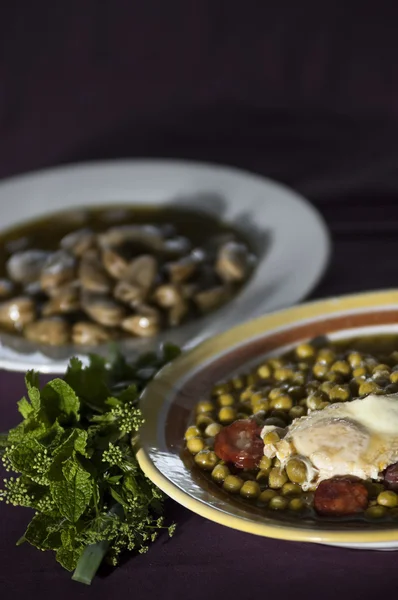 Zuppa di piselli — Foto Stock