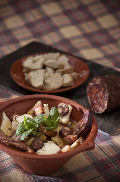 Traditional portuguese food — Stock Photo, Image