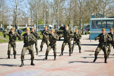 terörle mücadele gösterisi