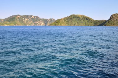 Marmaris deniz manzarası