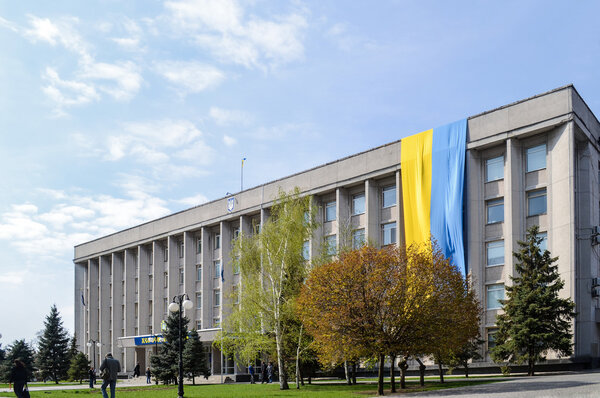 Флаг на ратуше
