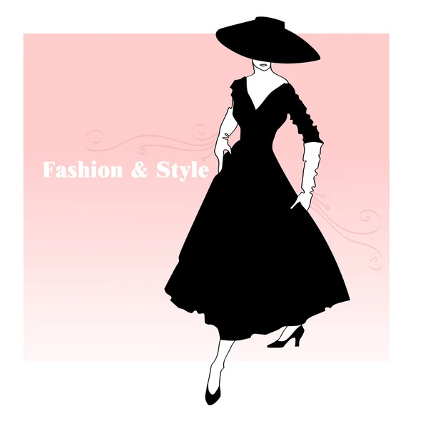 Fashion and style — Stock Vector