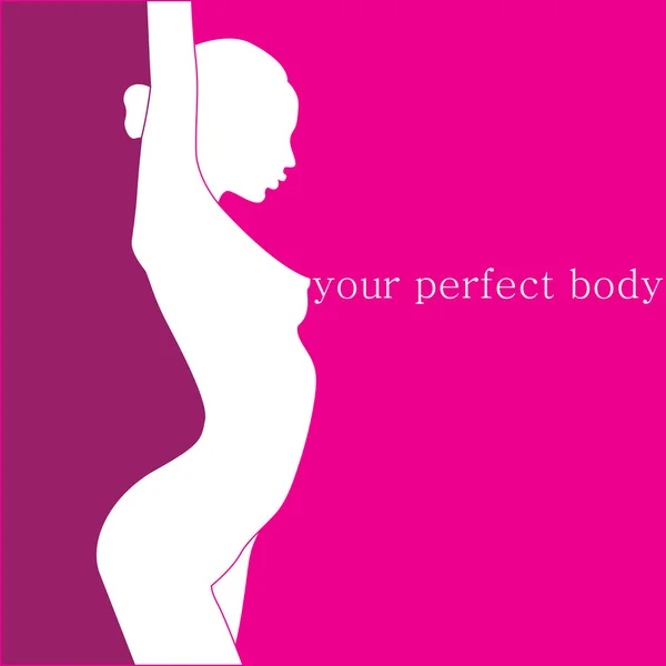 Досконале тіло — стоковий вектор