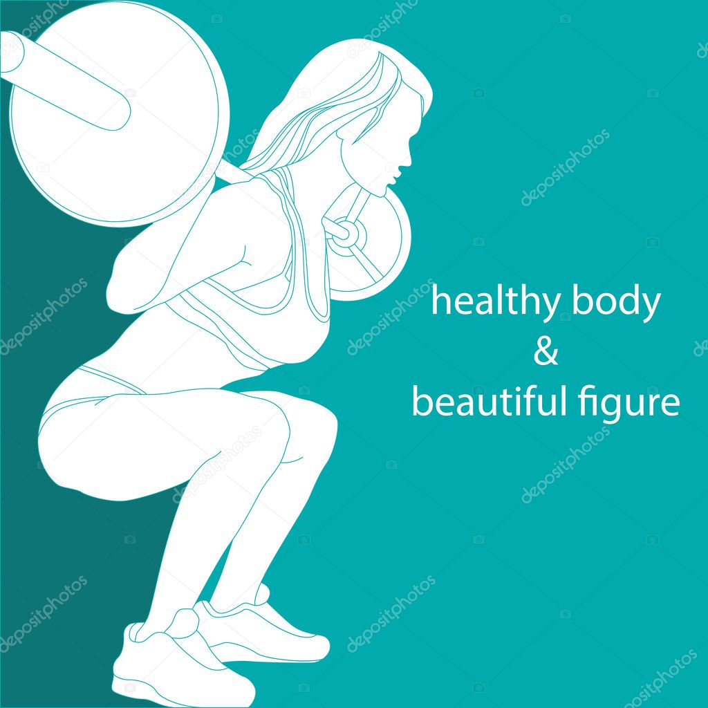 Healthy body and beautiful figure
