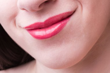 güzel bir gülümseme olan bir milyon dolar, yakın çekim