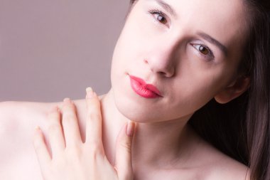 güzel bir gülümseme olan bir milyon dolar, yakın çekim