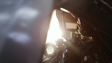 Eski bir İngiliz Canberra bombardıman uçağı. Doli Vuruşu.  