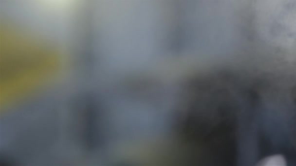 Конформні Паливні Баки Під Крилом Коріння Фюзеляжу Старого Винищувача Закриття — стокове відео