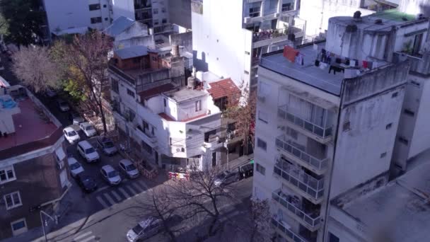 Belgrano Bölgesi Buenos Aires Arjantin Çözünürlüğü — Stok video