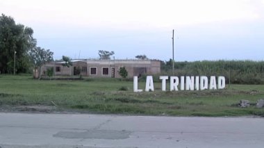 La Trinidad, Tucuman Eyaleti, Arjantin 'e hoş geldiniz..  