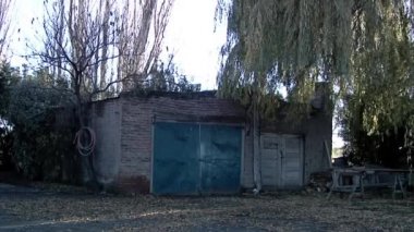 An Old Shed in a Farm in Gaiman, Chubut Province, Argentina.  