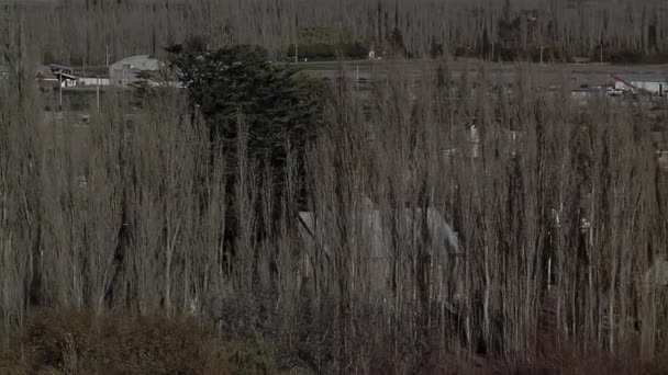 High Angle View Gaiman Welsh Colonial Village Trelew Chubut Province — Vídeo de stock