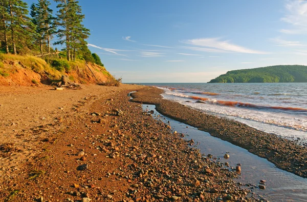 Rocky Beach in Early Evening — Stock Photo, Image