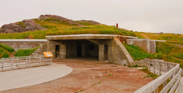 World War Ii Bunker oldal fennmaradt — Stock Fotó