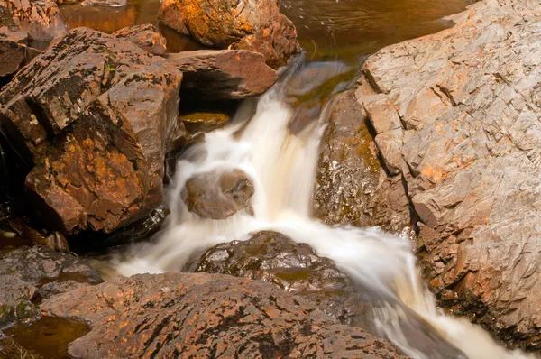 Small Cascade in a Rocky Canyon — Stock Photo, Image