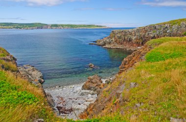 Atlantik kıyısında korunaklı koy