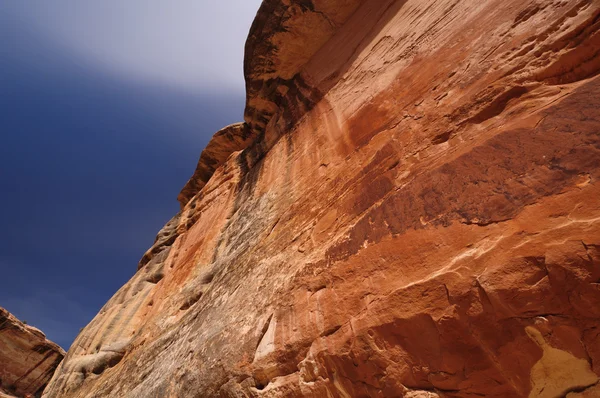 Red Canyon fal az amerikai nyugaton — Stock Fotó