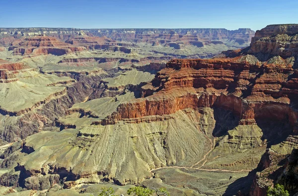 Canyon Bluffs og Distant Views – stockfoto