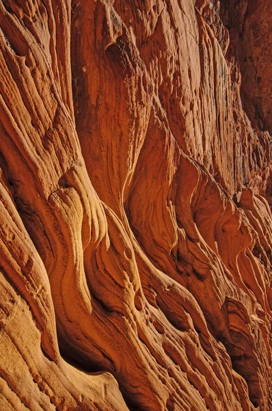 Red Sandstone wall in Daylight — Stock Photo, Image