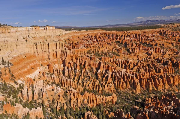 Hoodoos em um desfiladeiro ocidental — Fotografia de Stock