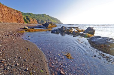 gelgit havuzlarında akşam ışığı