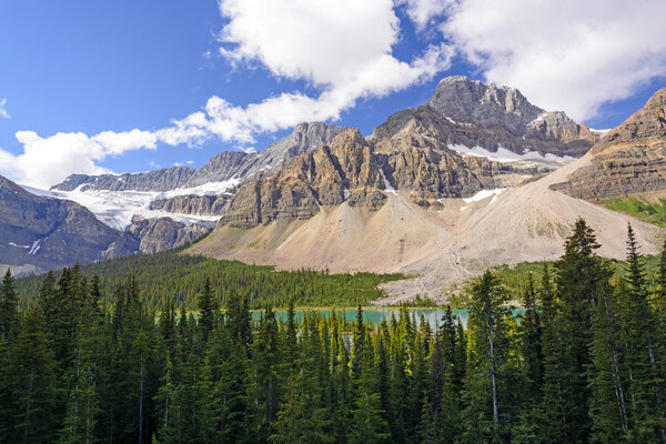 Dramatic Mountains on a Summer Day