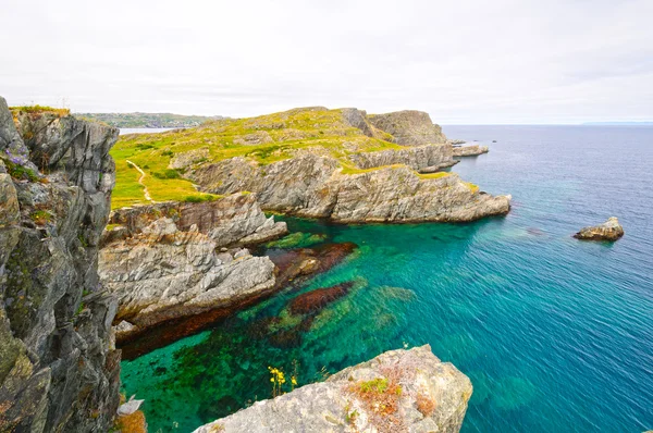 Dramatic Shoreline on an Ocean Coast — Stock Photo, Image