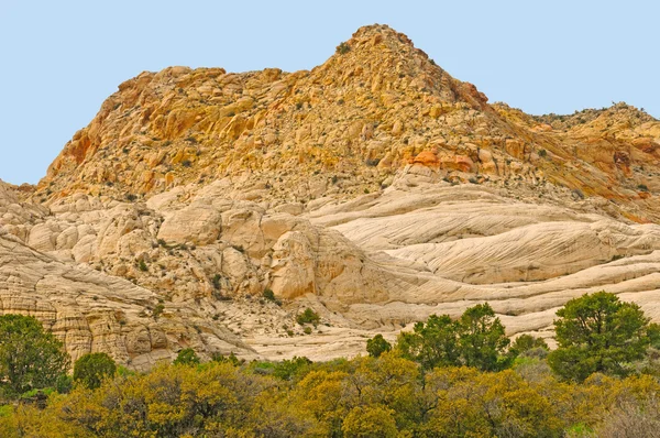 Sandstone Peaks in the Desert — Stock Photo, Image