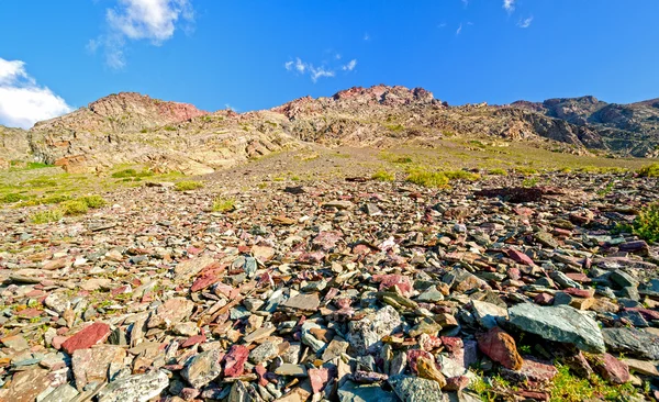 Talus Slope on a Mountain Ridge — Stock Photo, Image