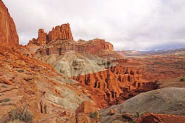 Rock pinnacles Amerikan southwest içinde