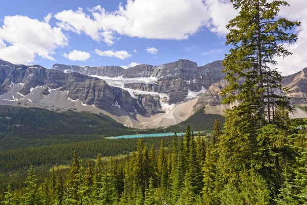 Canadese rockies panorama — Stockfoto