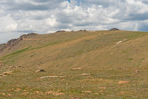 Högt Ovanför Trädgränsen Alpina Tundra Rocky Mountain National Park Colorado — Stockfoto