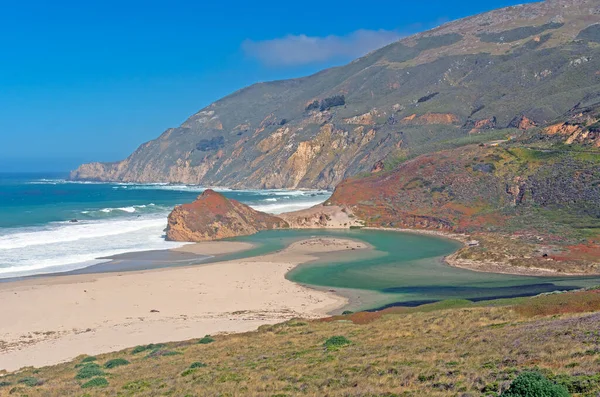 Colorida Línea Costera Autopista Big Sur California — Foto de Stock