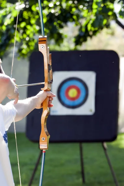 Shooting on target — Stock Photo, Image