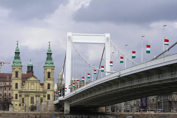 Elisabeth bridge — Stock Photo, Image