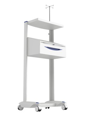 tablo içeren damlalıklı