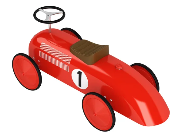 Zabawka samochód wyścigowy — Zdjęcie stockowe