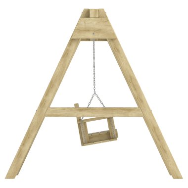 ahşap Bahçe swing tezgah