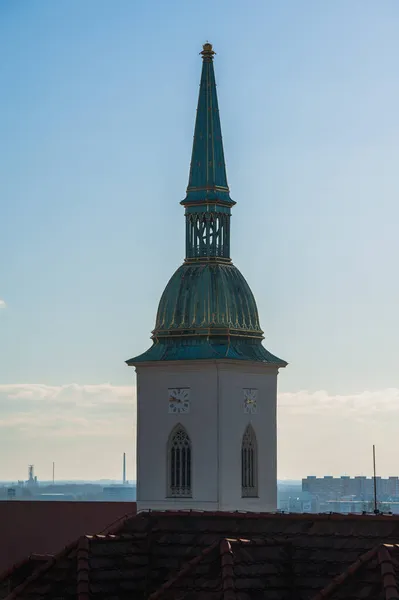 Blick Auf Die Straßen Von Bratislava Der Hauptstadt Der Slowakei — Stockfoto