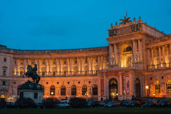 Vue Soir Vienne Capitale Autriche — Photo