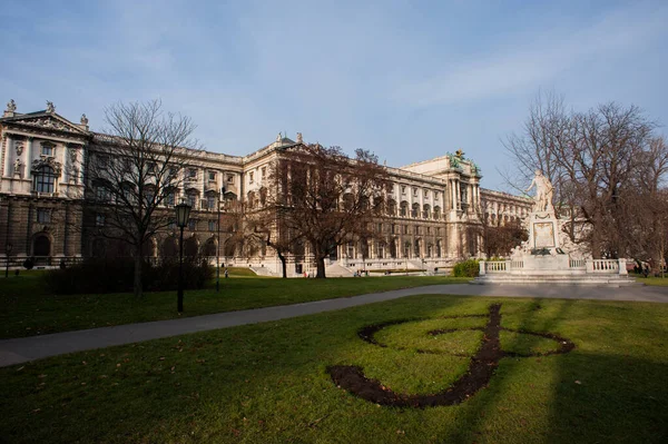Arkitekturelement Den Österrikiska Huvudstaden Wien — Stockfoto