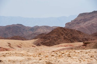 Güney İsrail Çölü 'ndeki Timna Doğa Parkı.