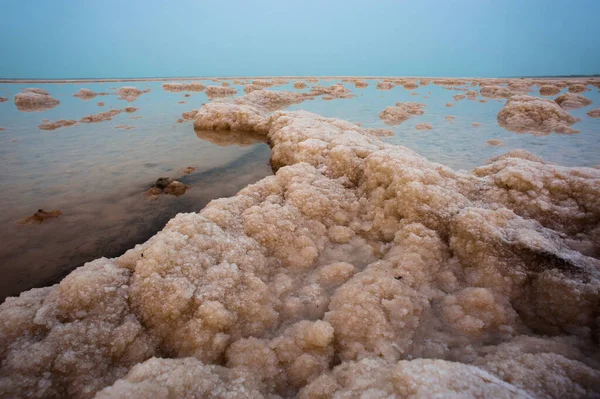 Orilla Del Mar Muerto Desde Lado Israelí — Foto de Stock