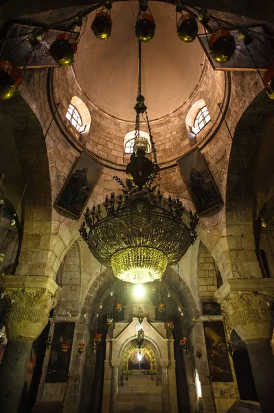 Den Heliga Församlingens Kyrka Jerusalem Israel — Stockfoto