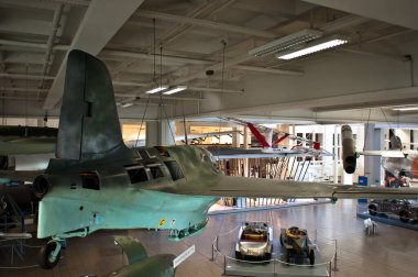 Münih 'teki Alman Müzesi manzarası.