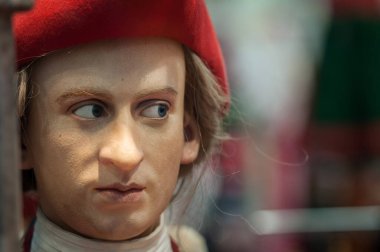 SALZBURG, AUSTRIA - 25 HAZİRAN 2013 Mozart 'ın Muziae' sinin İçinde.