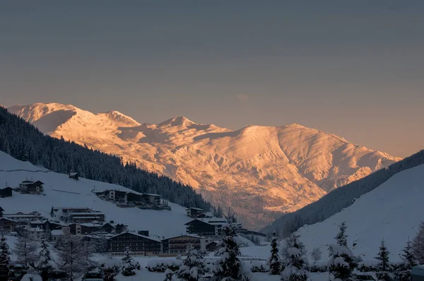 Mayrhofen Yakınlarındaki Hintertux Buzulu Manzarası — Stok fotoğraf