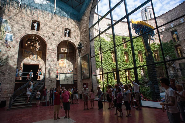 Figueres Spanje August 2021 Interieur Uitzicht Het Salvador Dali Museum — Stockfoto